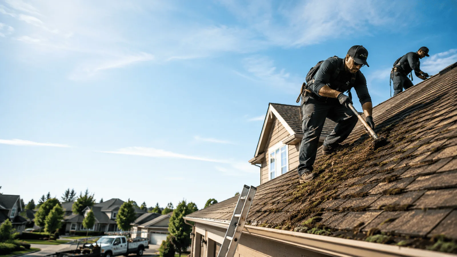 Roof Moss Removal in Parks, AR near me